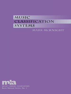 cover image of Music Classification Systems